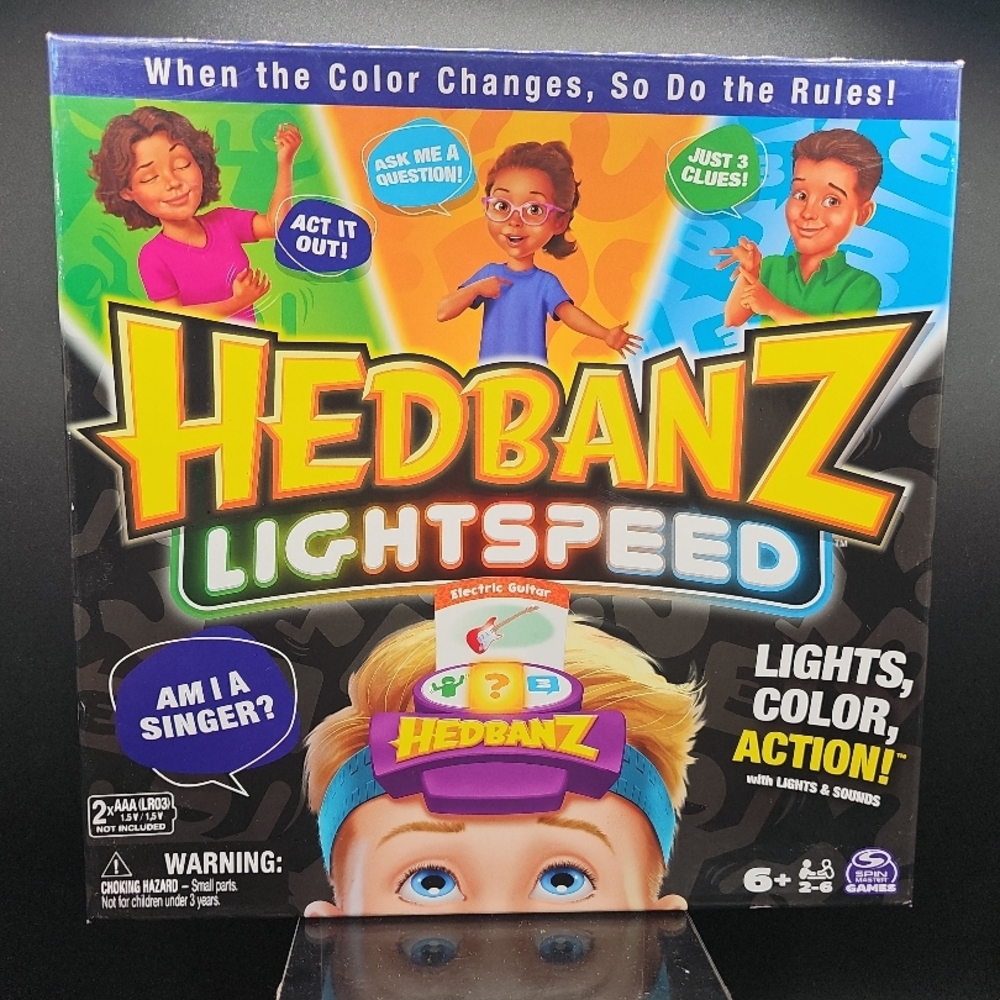 Headbands Lightspeed by Spin Master Games Party Game Electronic Interactive